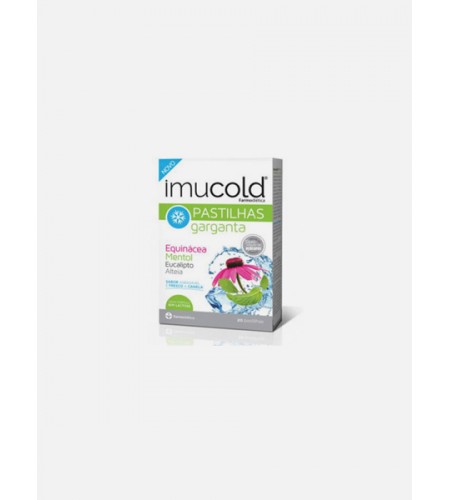 Imucold Pastilhas Garganta - 20 Pastilhas - Farmodietica